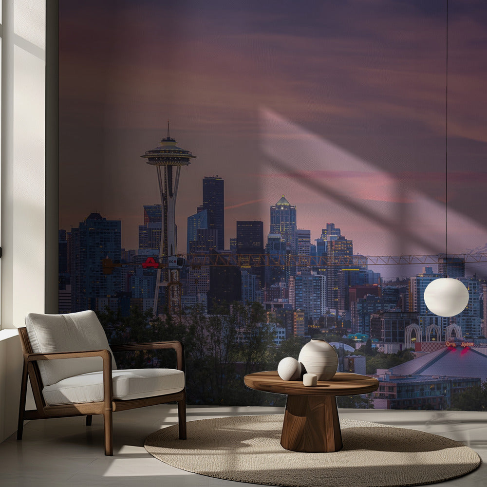 Hyvää huomenta, Seattle! | Valokuvatapetit