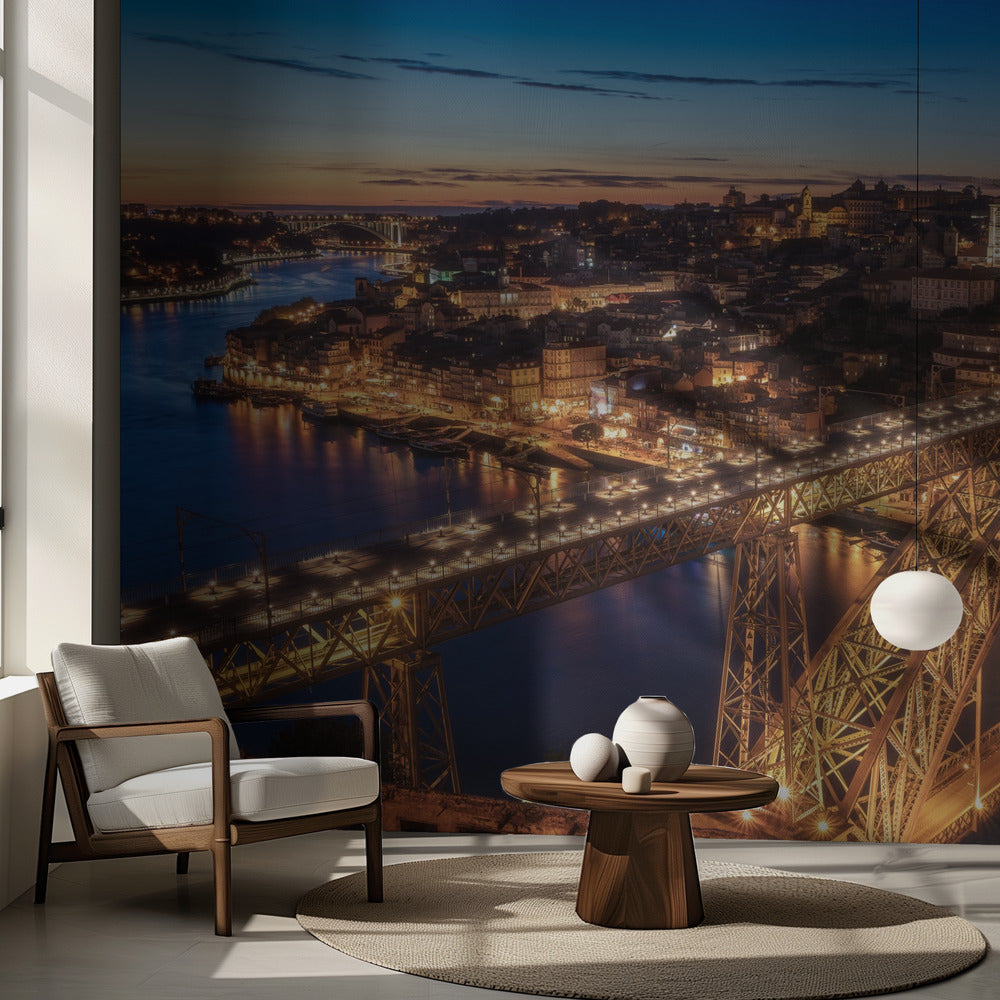 Portugal - Porto Blue Hour | Wallpaper