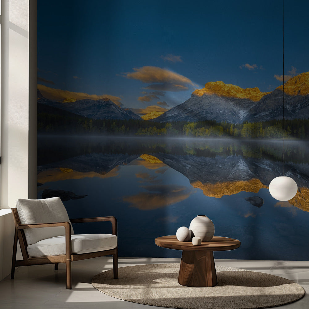 Täydellinen aamu Kanadan Kalliovuorilla | Valokuvatapetit