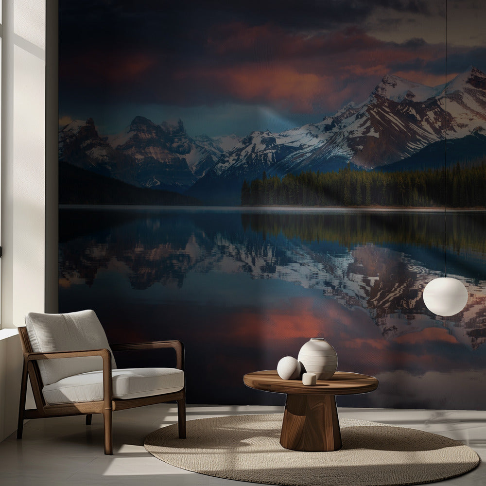 Maligne-väri. | Valokuvatapetit