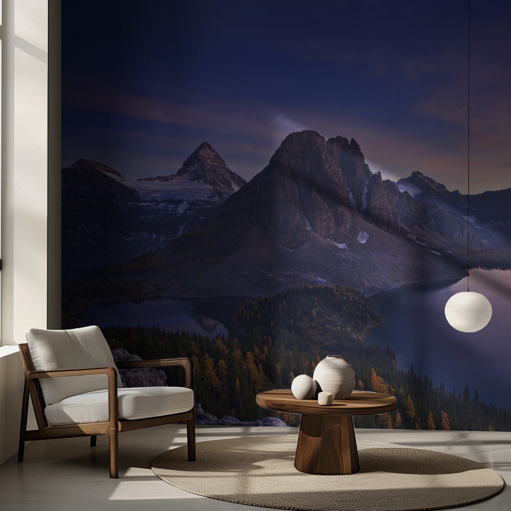 Twilight at Mount Assiniboine | Wallpaper