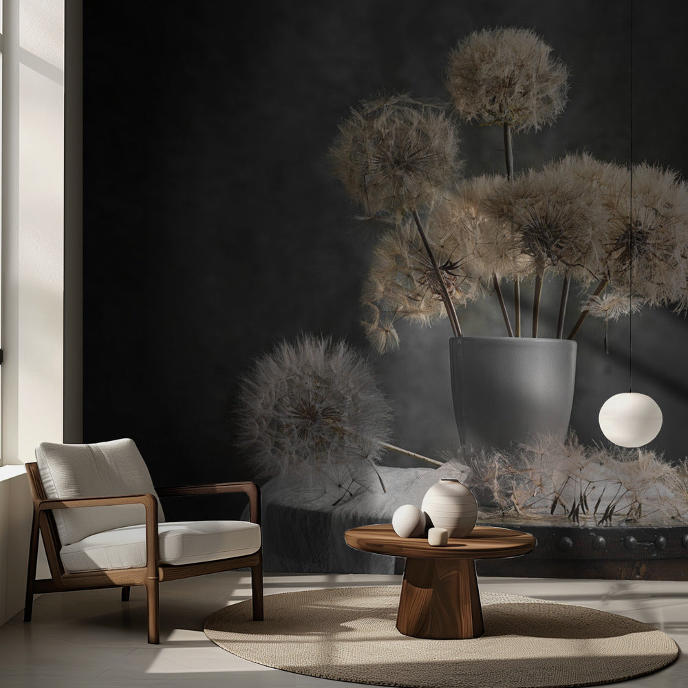 Vaina de semilla de diente de león | Papel Pintado Fotográfico