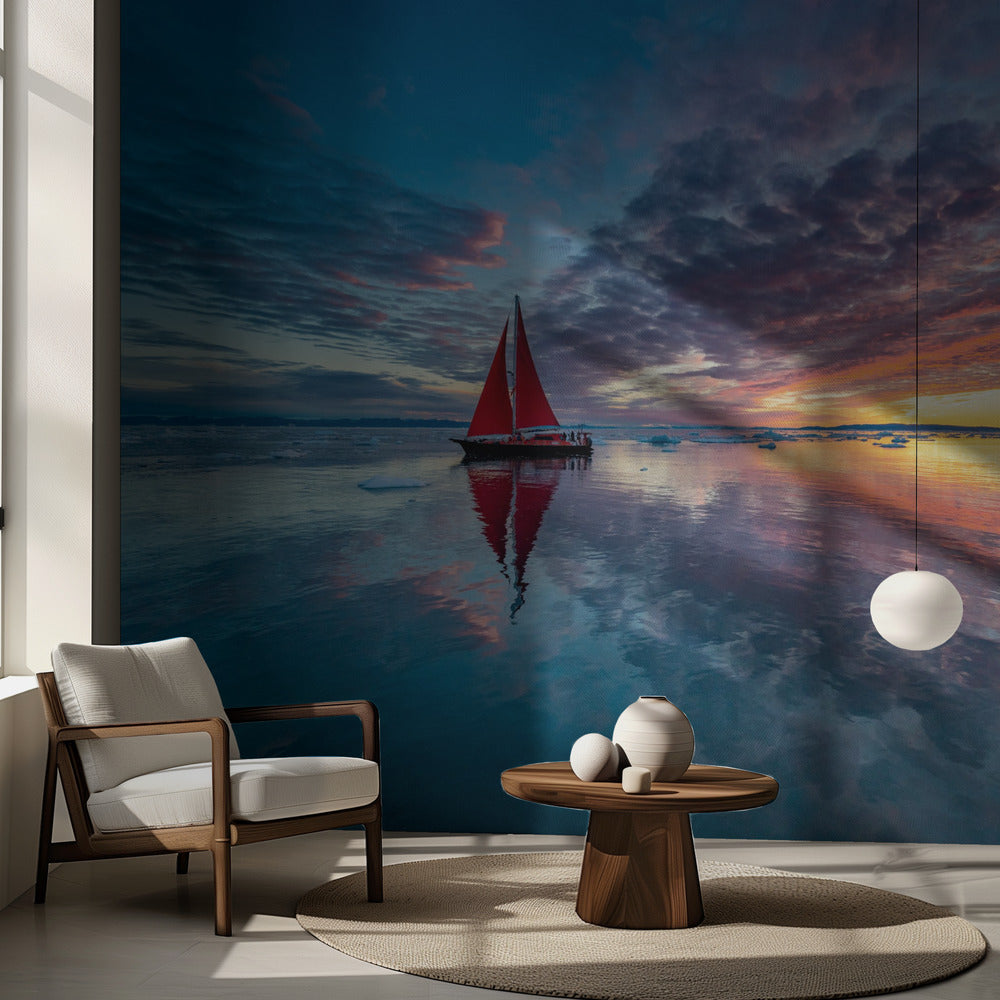 Grönlannin tulitaivas | Valokuvatapetit