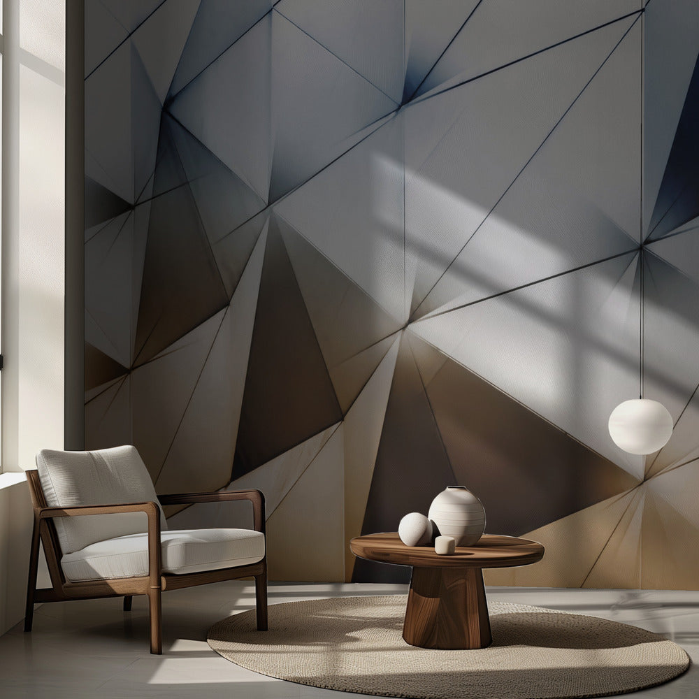 sztuka trójkątów | Fototapeta