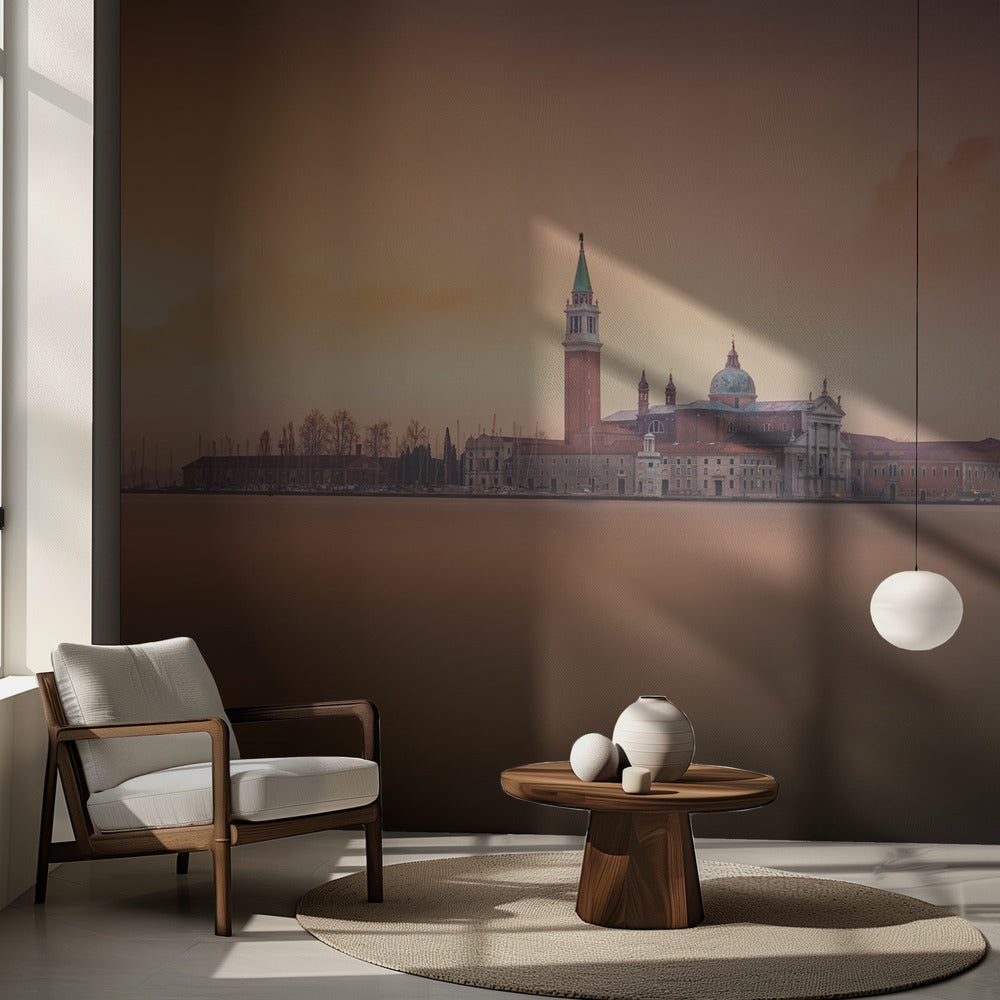 Venetsian vaaleanpunainen auringonnousu | Valokuvatapetit