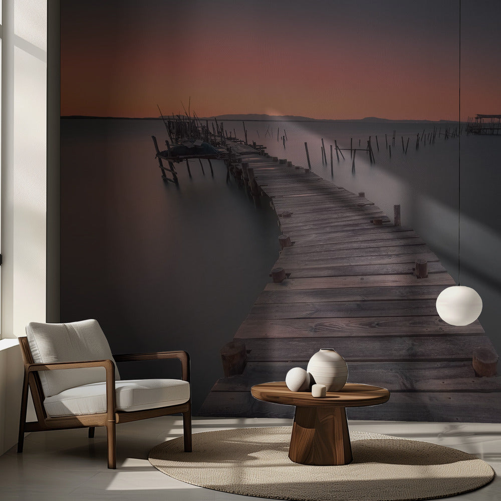 Maisons sur pilotis | Papier Peint Photo