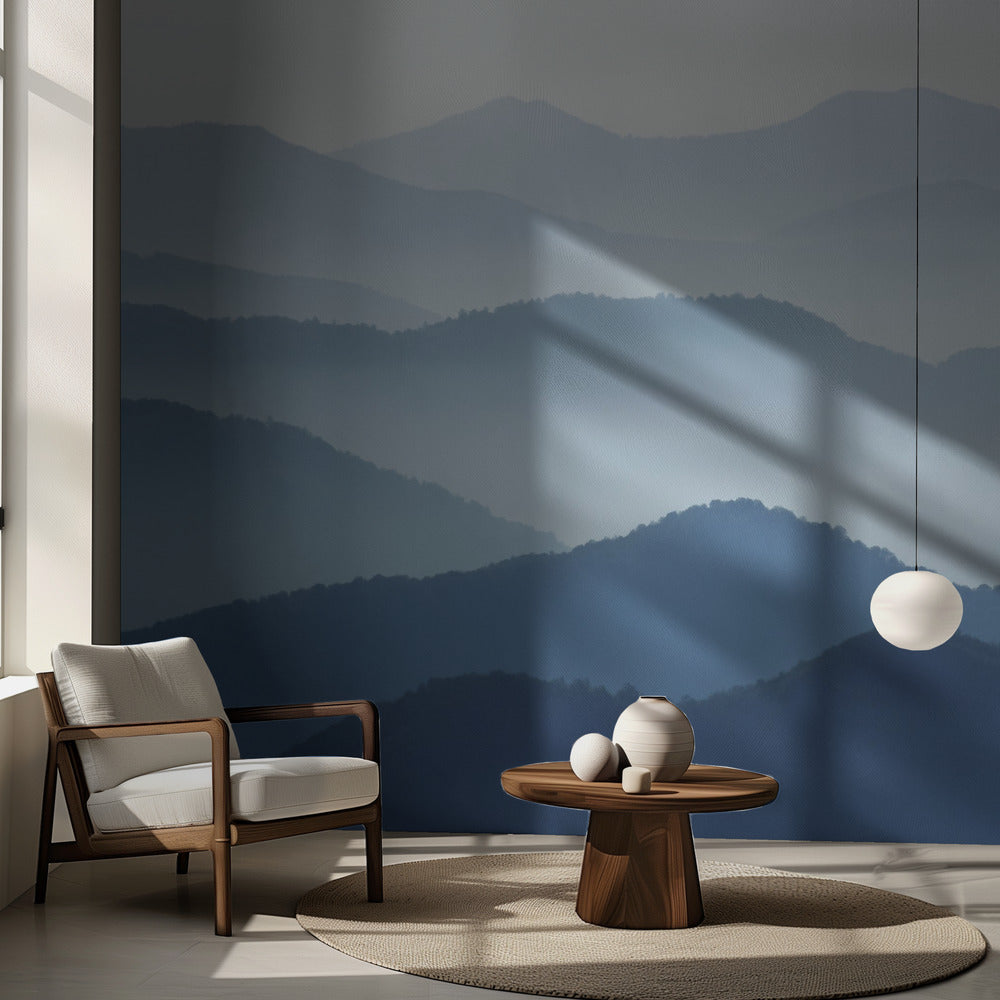 Siniset aallot | Valokuvatapetit