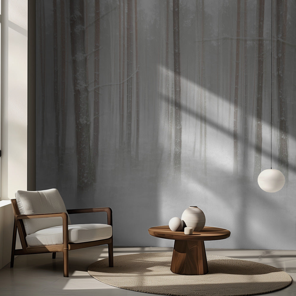 Winterwald in Schweden | Fototapeten