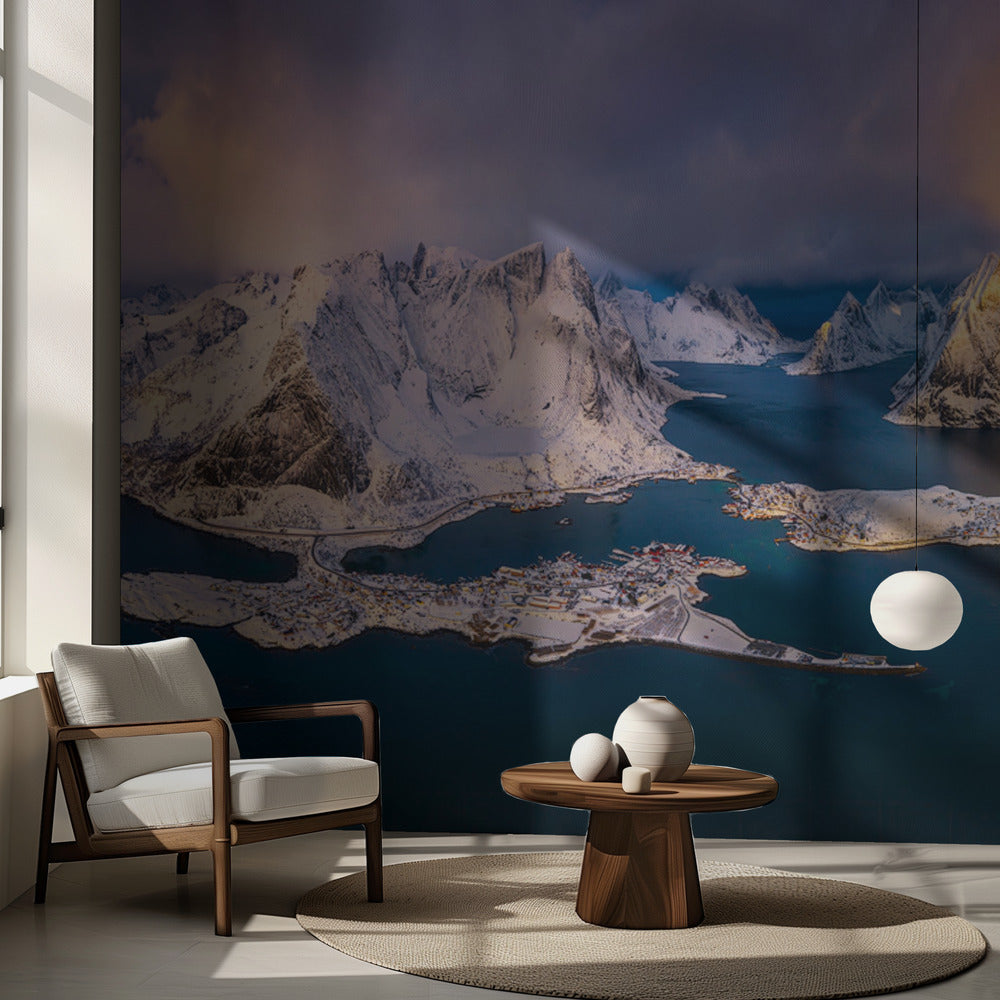 Hyvää huomenta, Lofootit | Valokuvatapetit