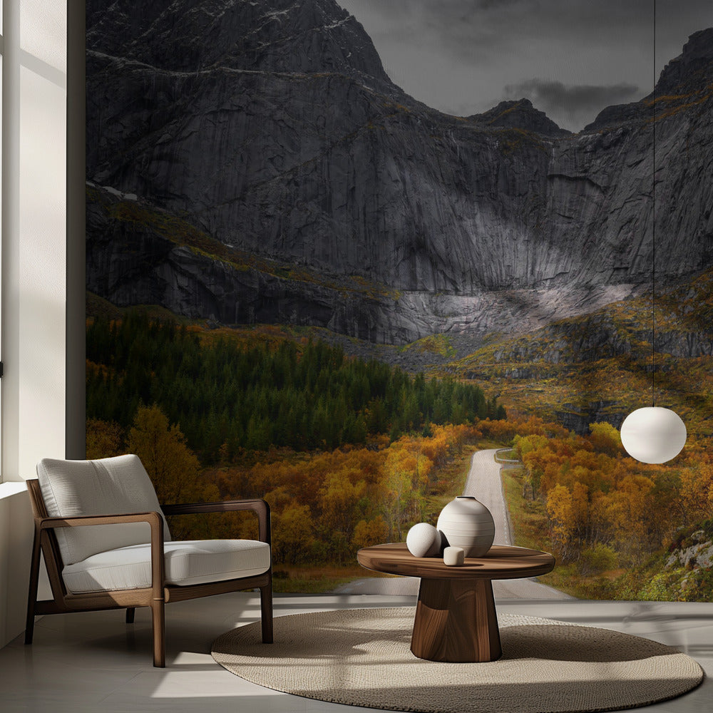 Tie muurille | Valokuvatapetit