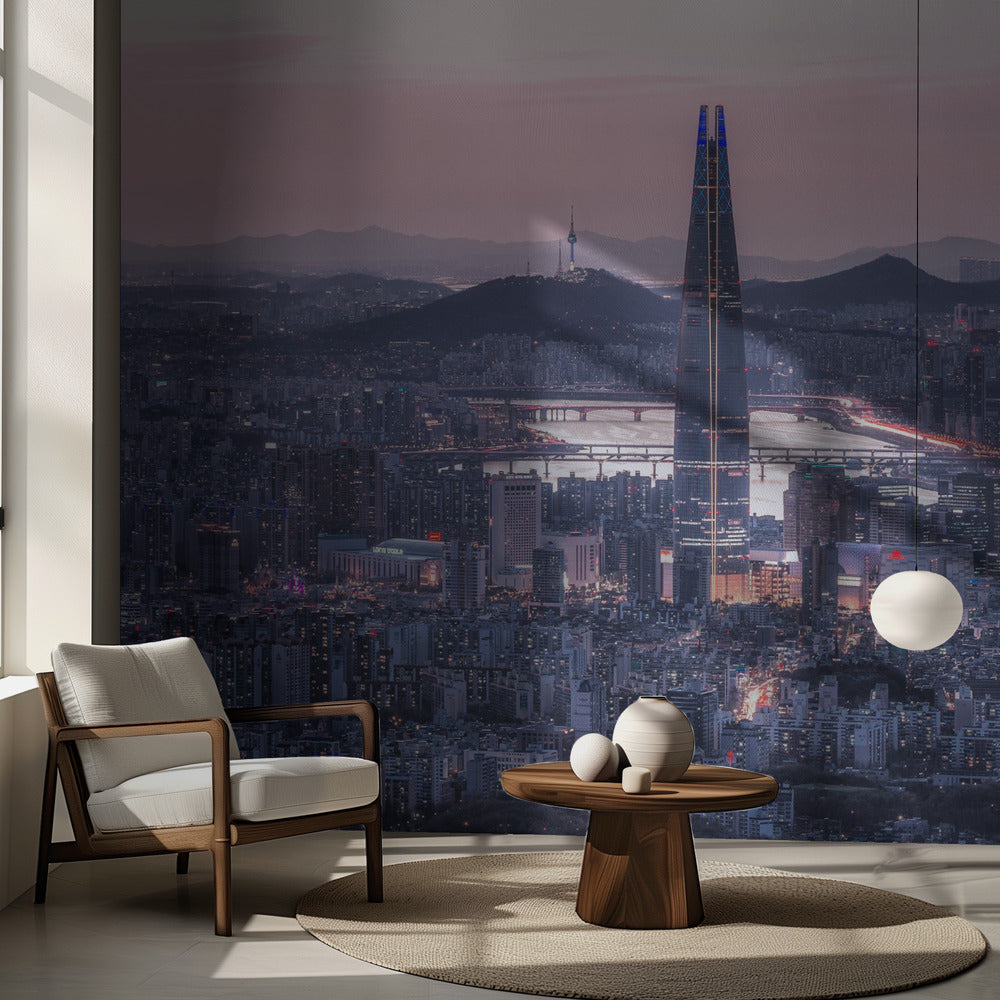 Seoul Stadt | Fototapeten