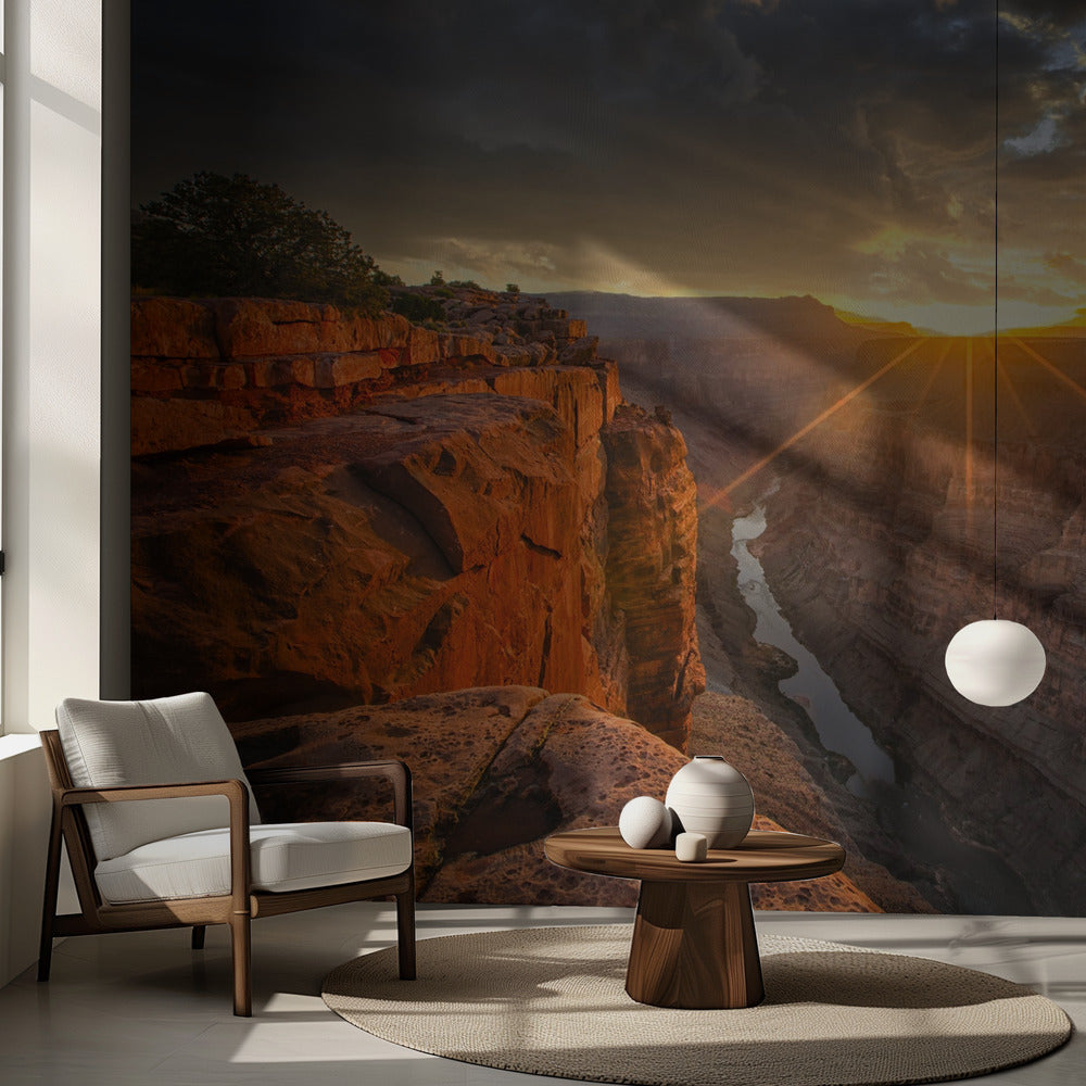 Auringonnousu Grand Canyonin yllä | Valokuvatapetit