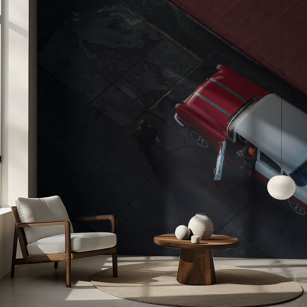 CZERWONY | Fototapeta