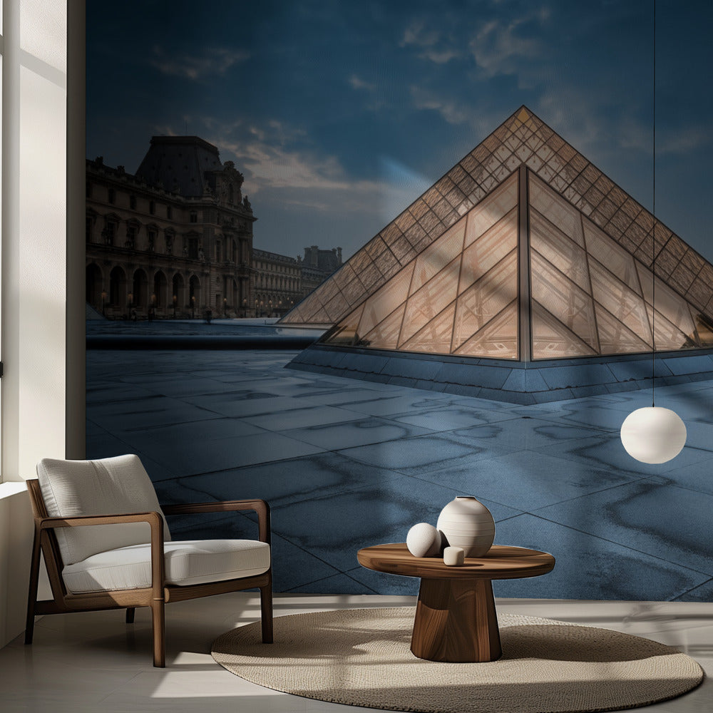 Triángulo de luz | Papel Pintado Fotográfico