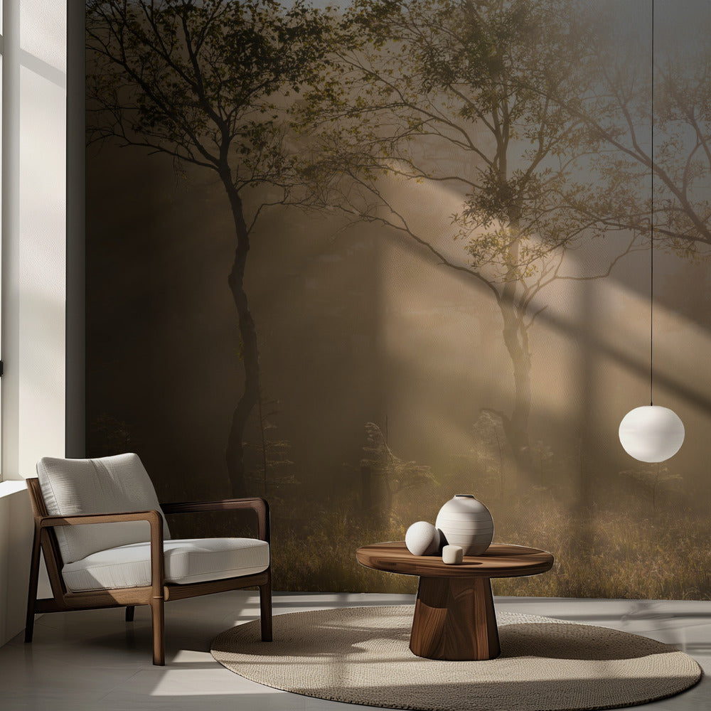 Tre alberi | Carta da Parati Fotografica