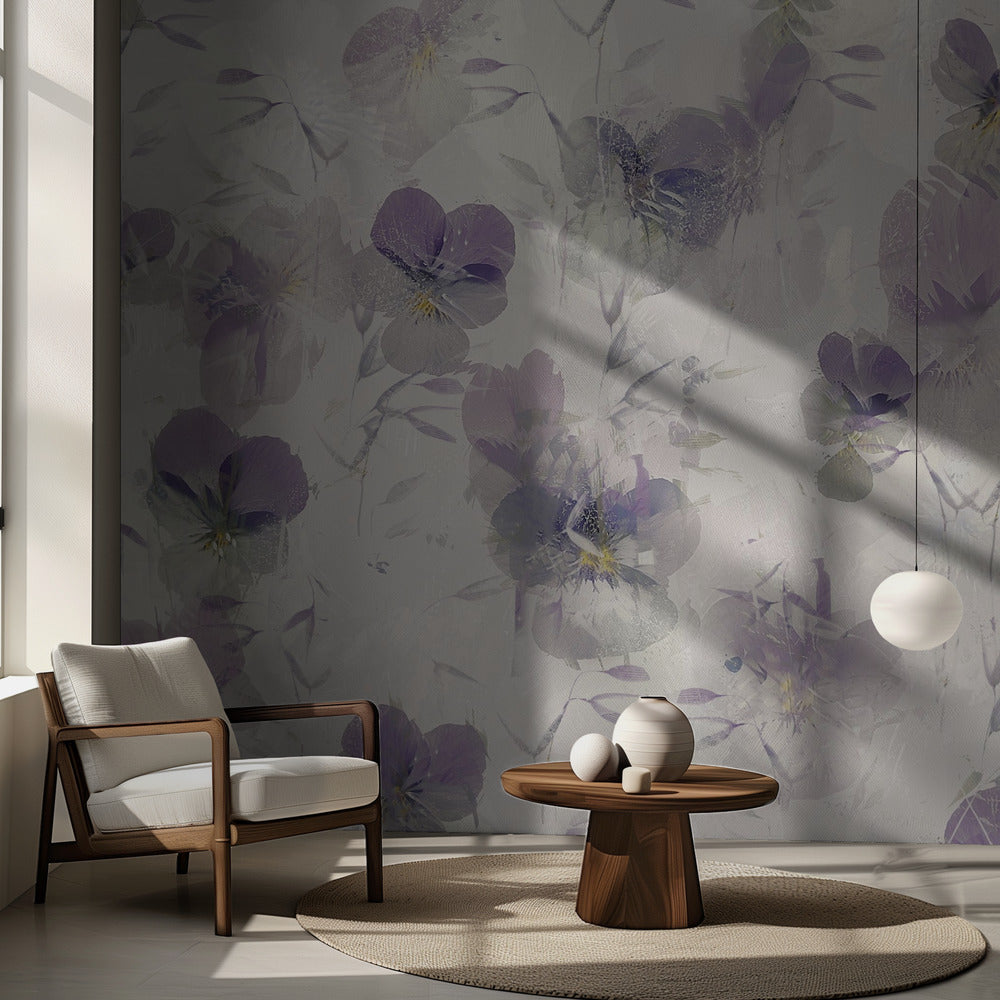 Viuluja sängyllä | Valokuvatapetit