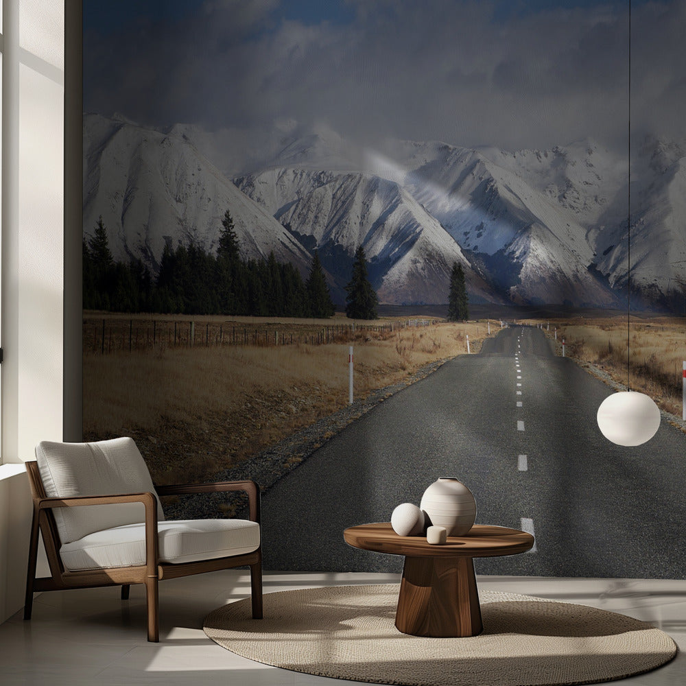 Lake Ohau Road | Wallpaper