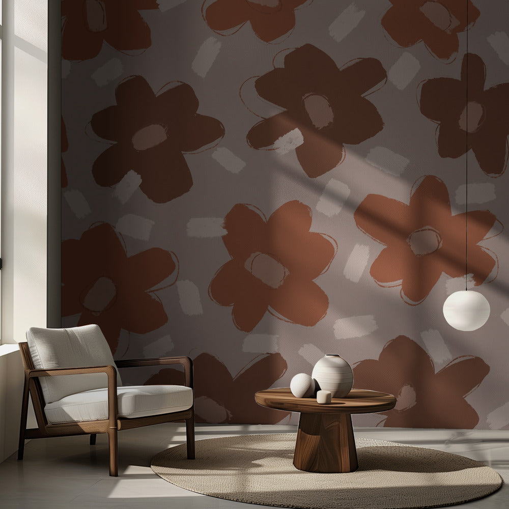 Flores pastel | Papel Pintado Fotográfico