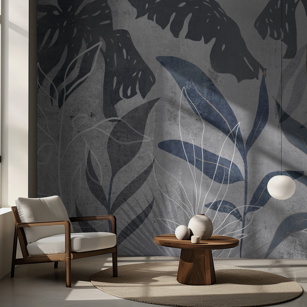 Modern Botanical No1 | Wallpaper