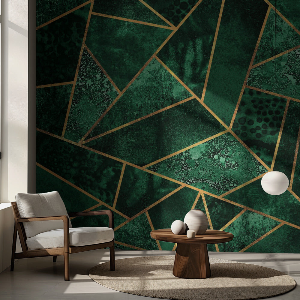 Głęboki szmaragd | Fototapeta