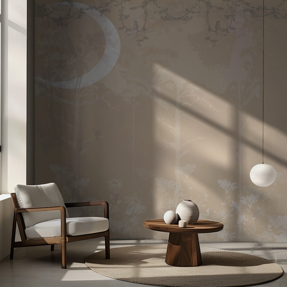 Keijumetsä lasten seinämaalaus | Valokuvatapetit