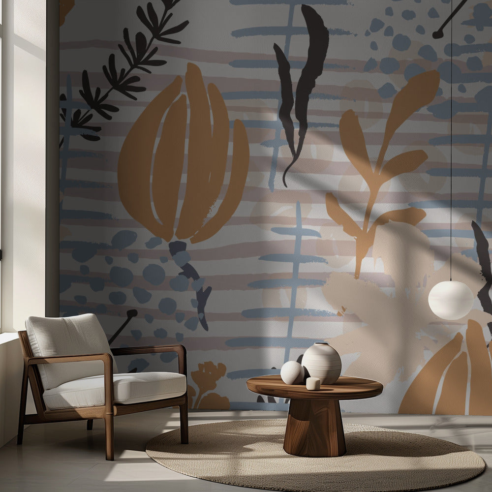 Fleur de Scandia | Papier Peint Photo