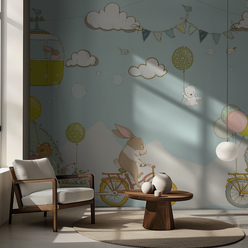 ¡Aquí vamos! Arte | Papel Pintado Fotográfico