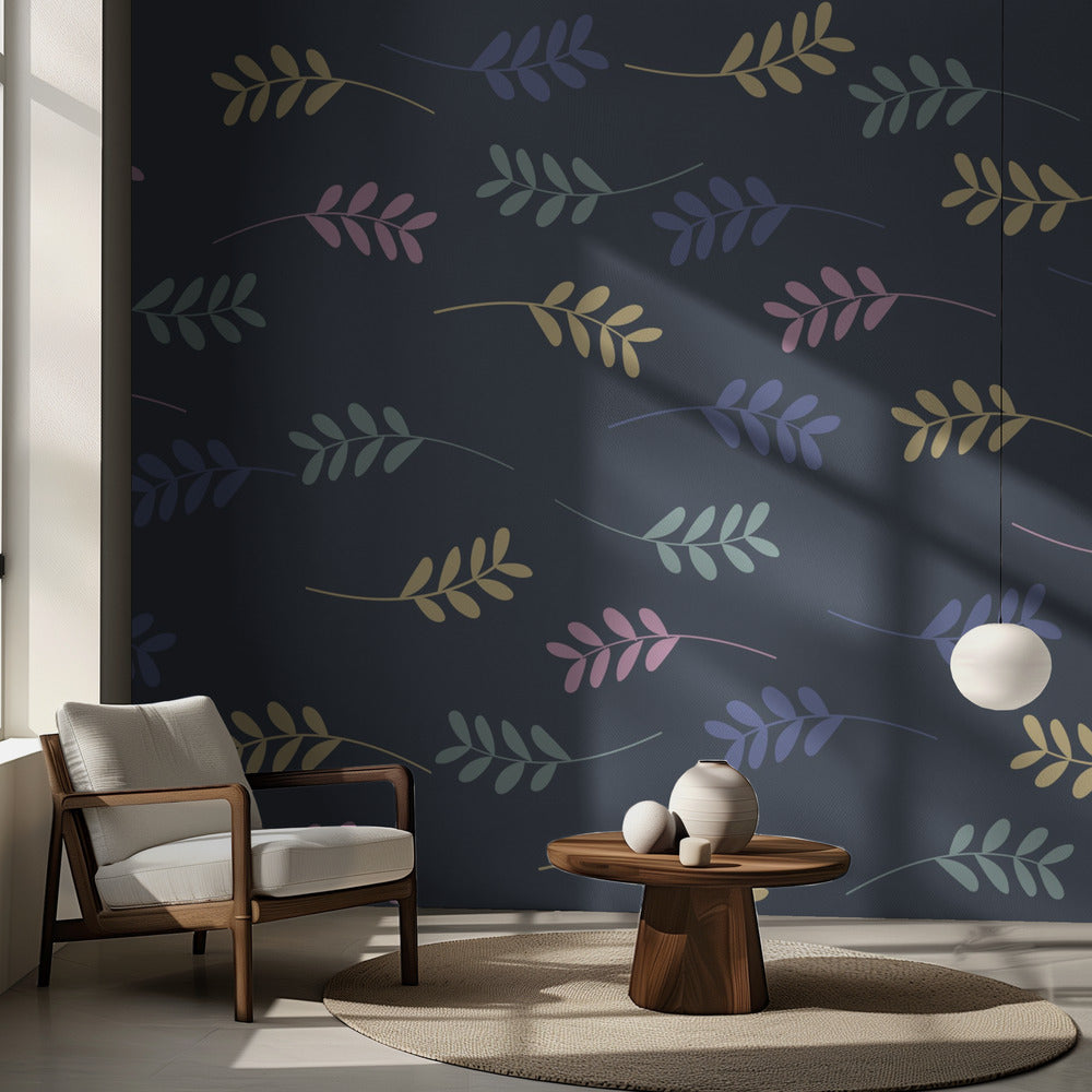 Scandi japandi flowers 3 | Wallpaper