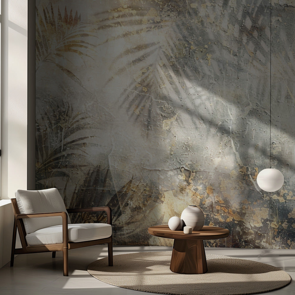 Blätter Blumenkunst Illustration 01 | Fototapeten