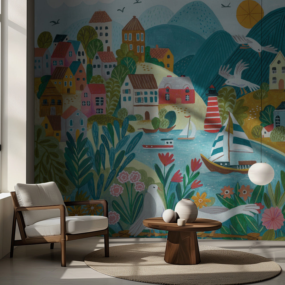 Küstendorf | Fototapeten