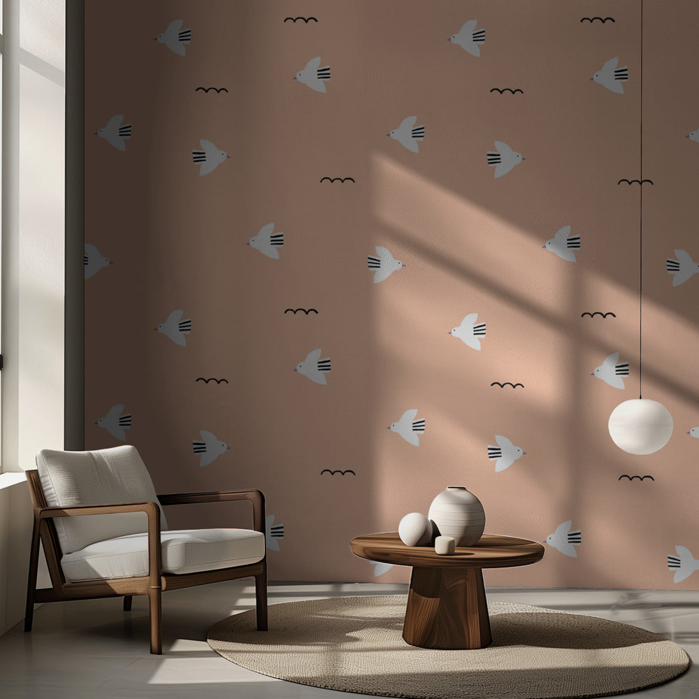 Linnut (kuviointi) | Valokuvatapetit