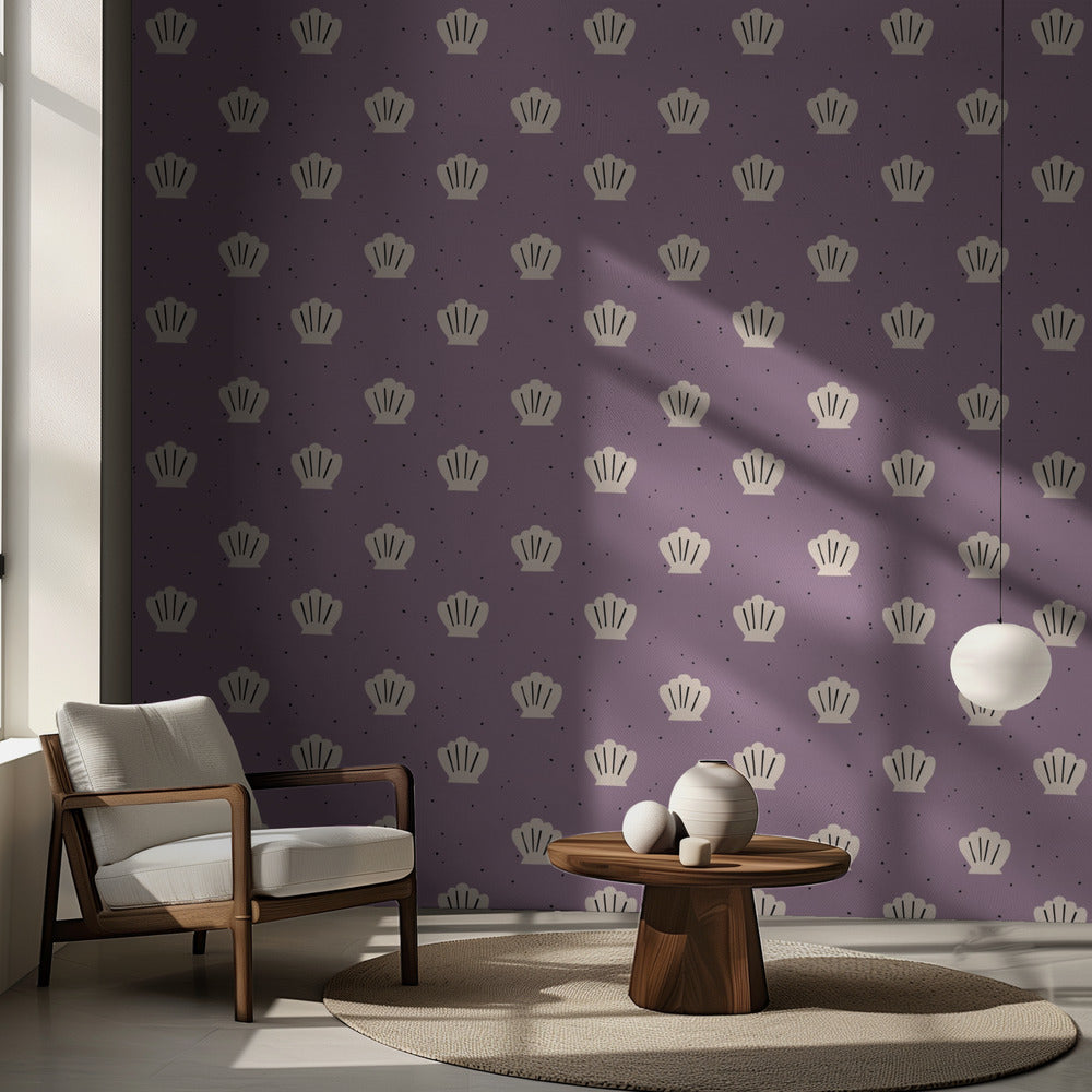 Conchas (diseño de patrón) | Papel Pintado Fotográfico