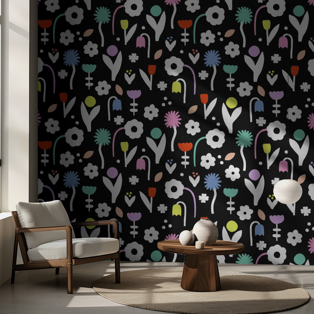 Blomster (mønsterdesign) | Fototapeter