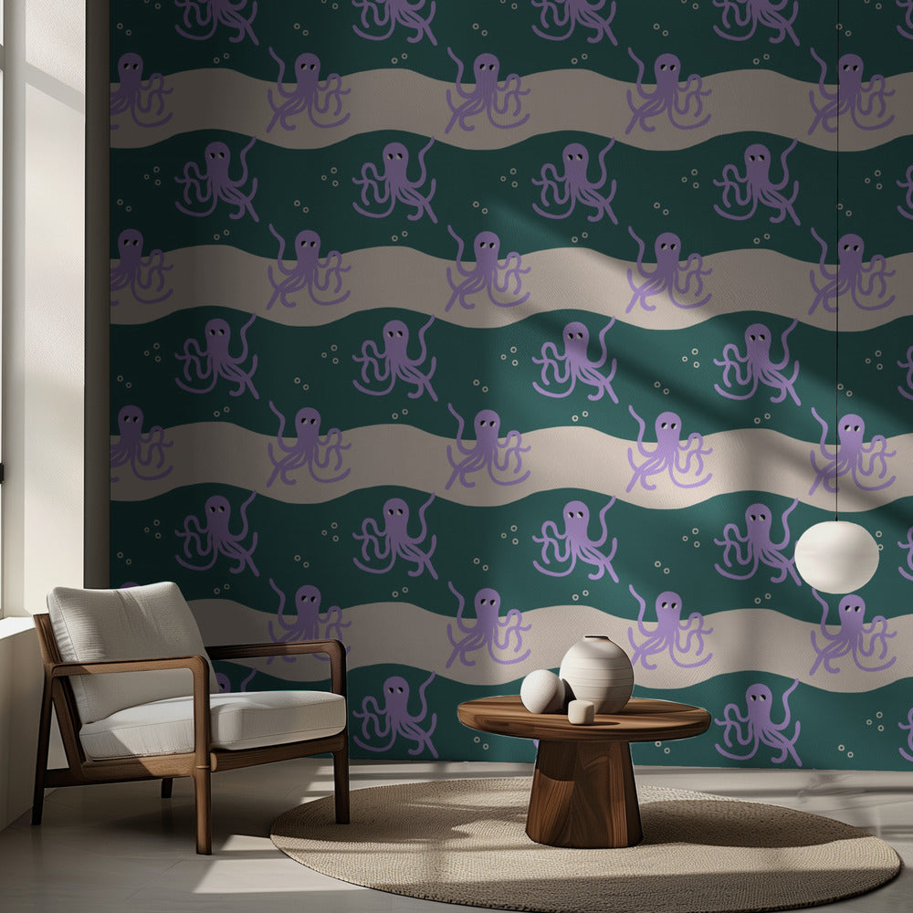 Octopus (pattern design) | Wallpaper
