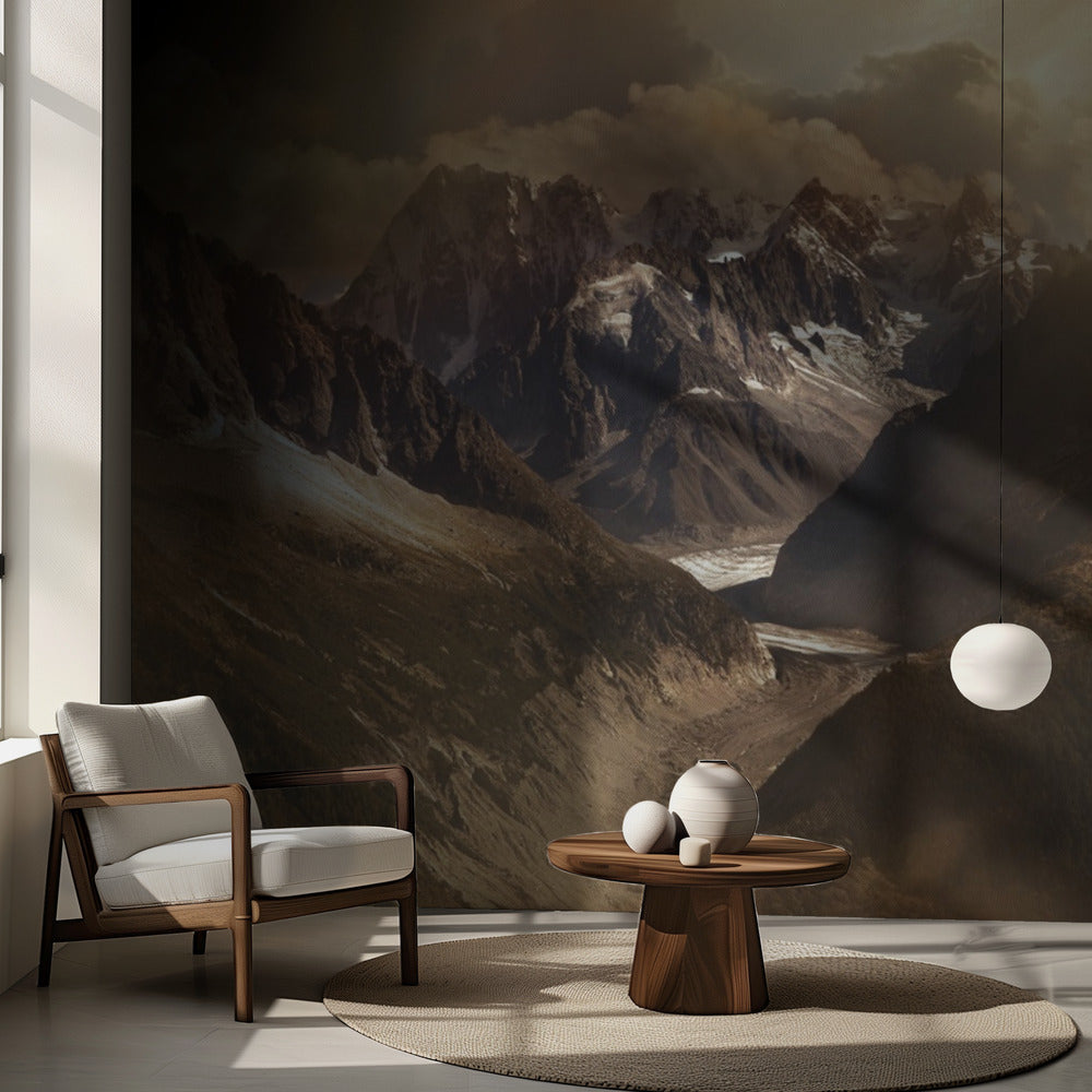 Macizo del Mont Blanc | Papel Pintado Fotográfico