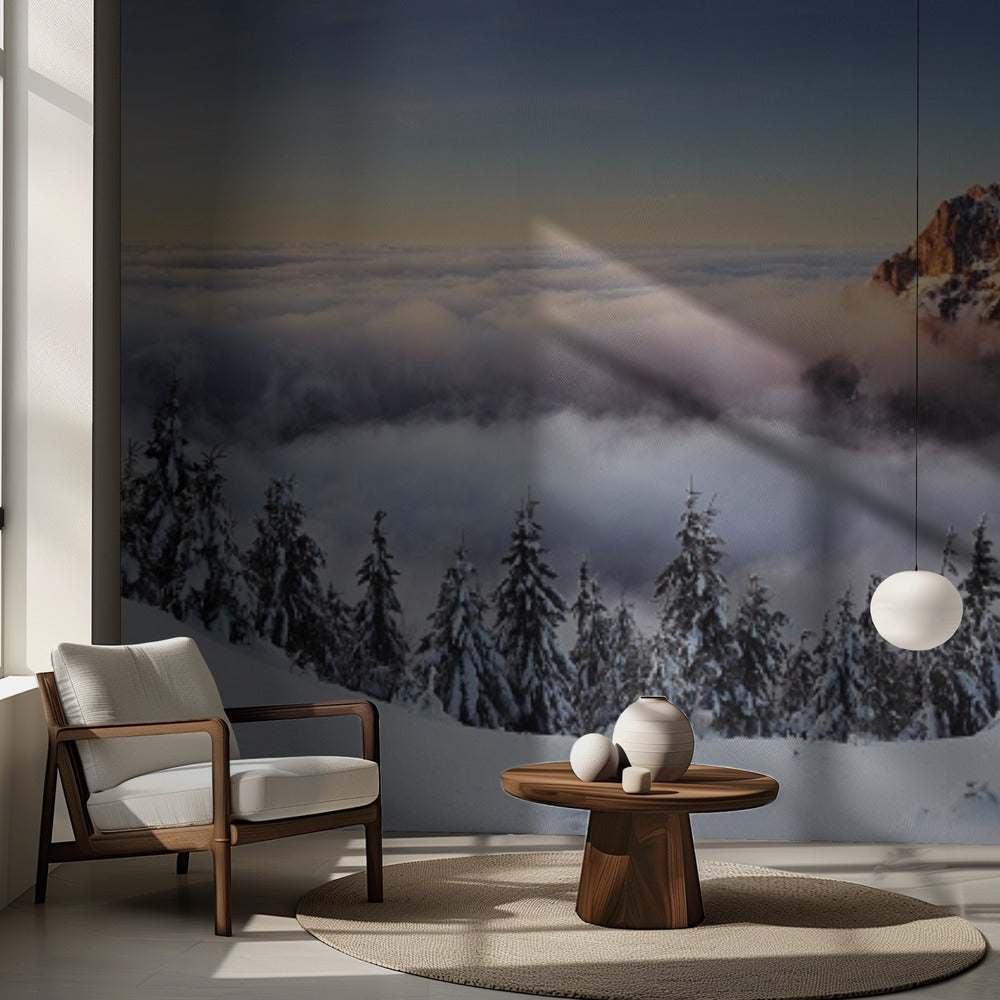 Kultainen huippu | Valokuvatapetit