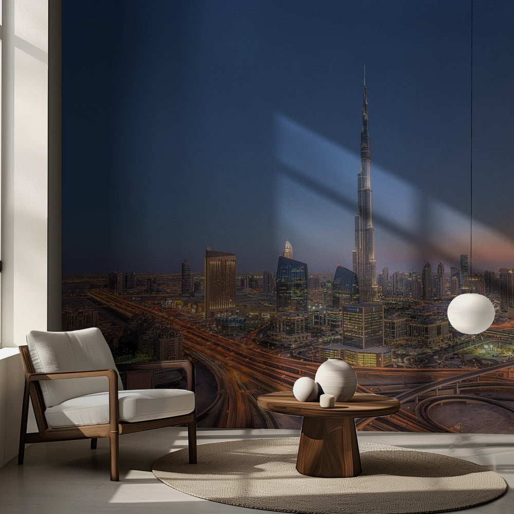 El increíble Burj Khalifa | Papel Pintado Fotográfico