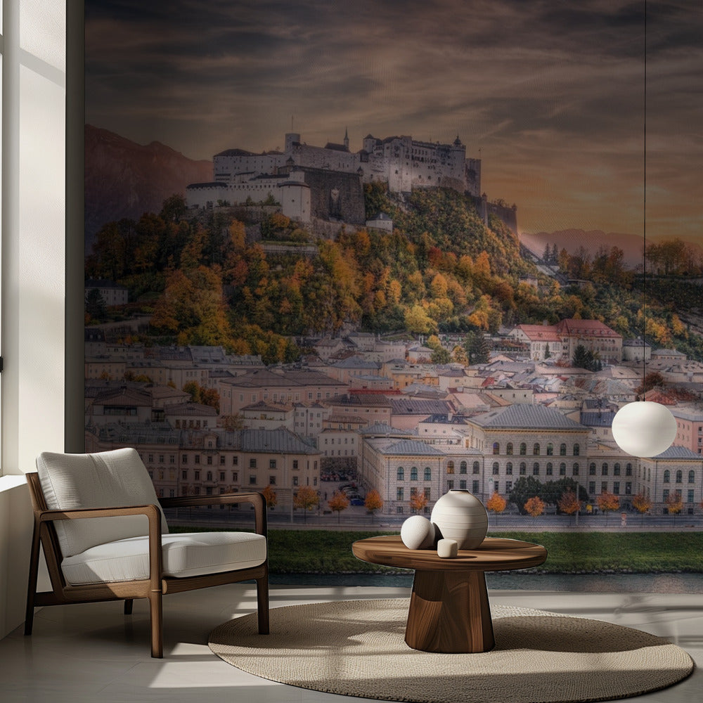 Salzburg w barwach jesieni | Fototapeta