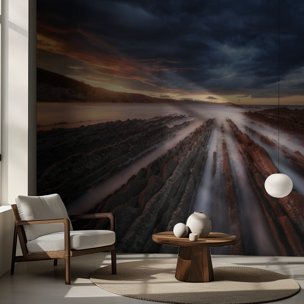 Zumaia Flysch 6 | Valokuvatapetit