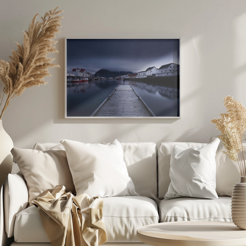 Cuando la noche viene cayendo del cielo | Posters  - Impresiones de Arte