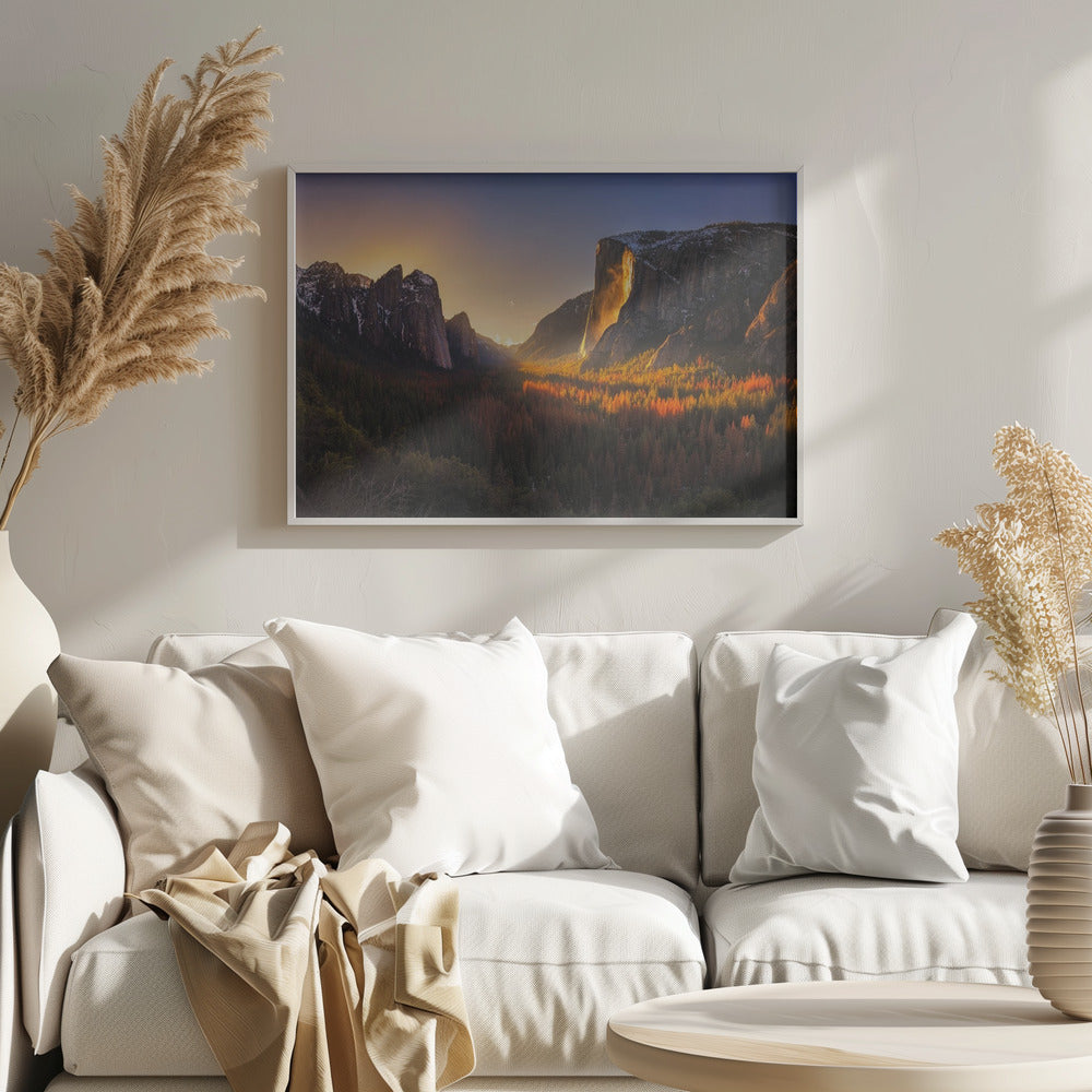 Yosemiten tulipalo | Julisteet - Taidevedokset