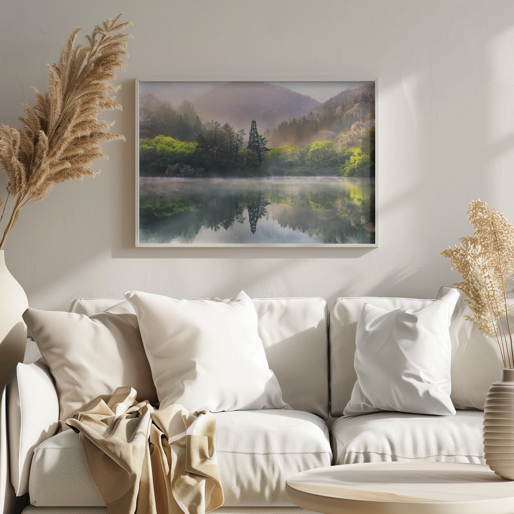 Morning calm | Poster