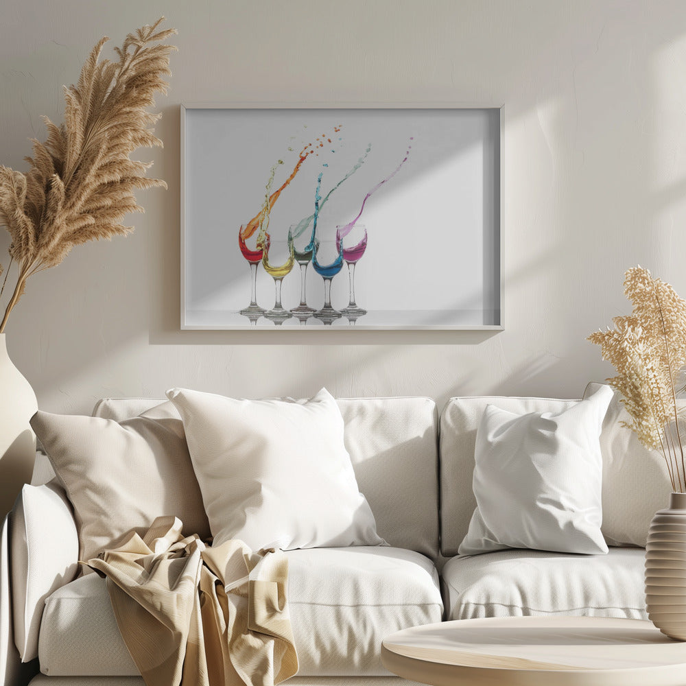 Glass party | Poster