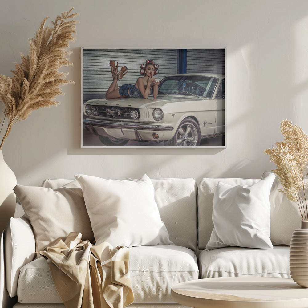 Bebé, puedes conducir mi coche..... | Posters  - Impresiones de Arte