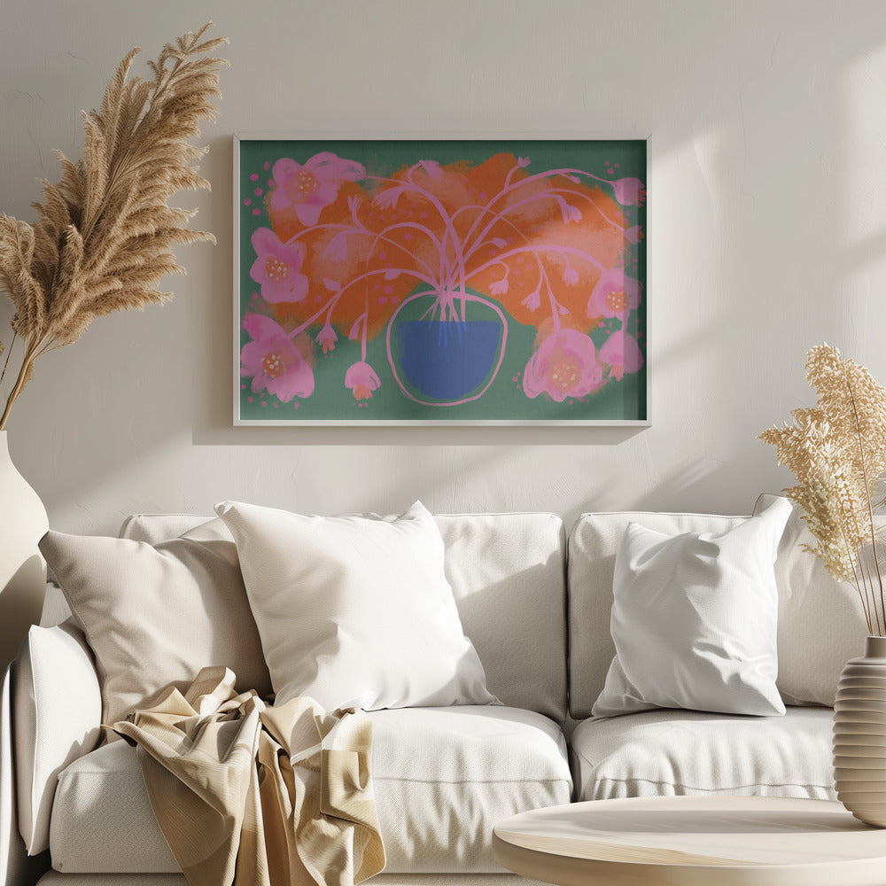 Floral Burst Symphonie | Poster