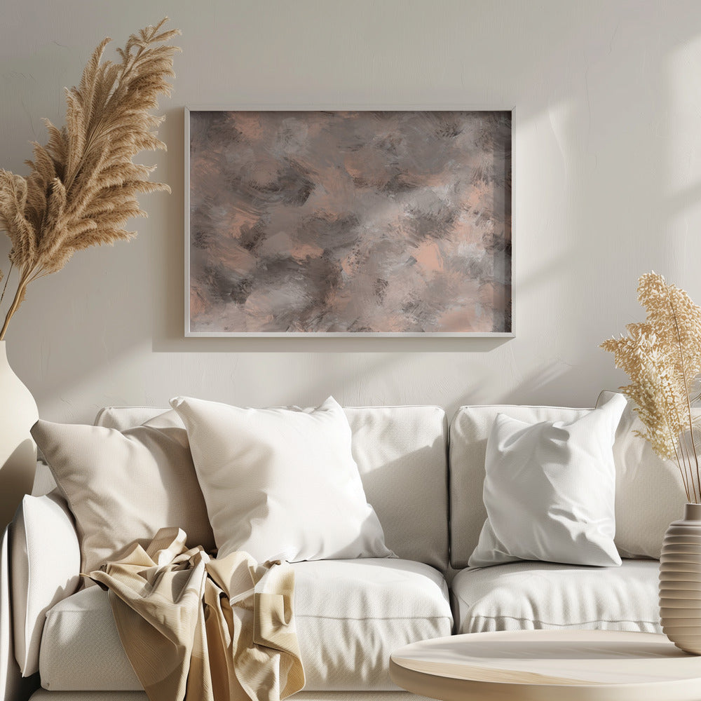 Muted Brush Dance | Poster