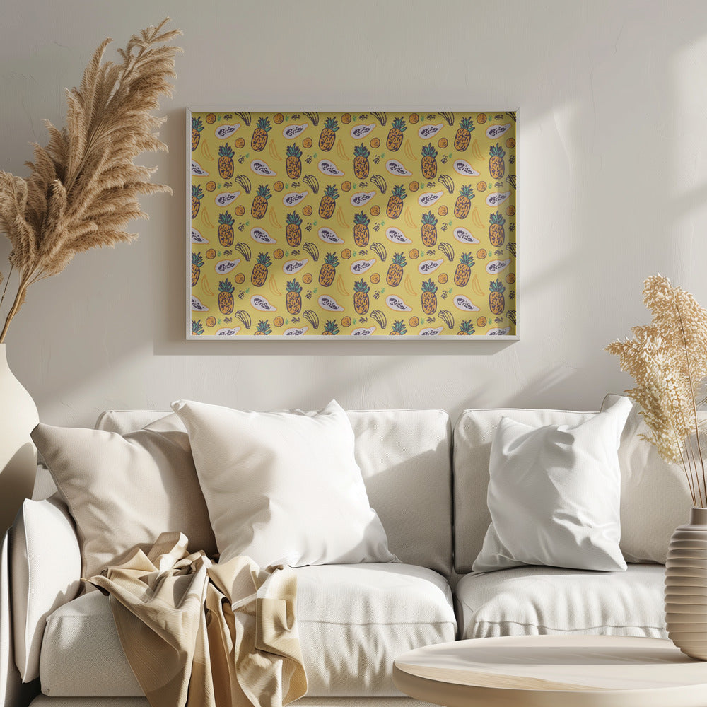 Tropische Frucht-Fiesta | Poster