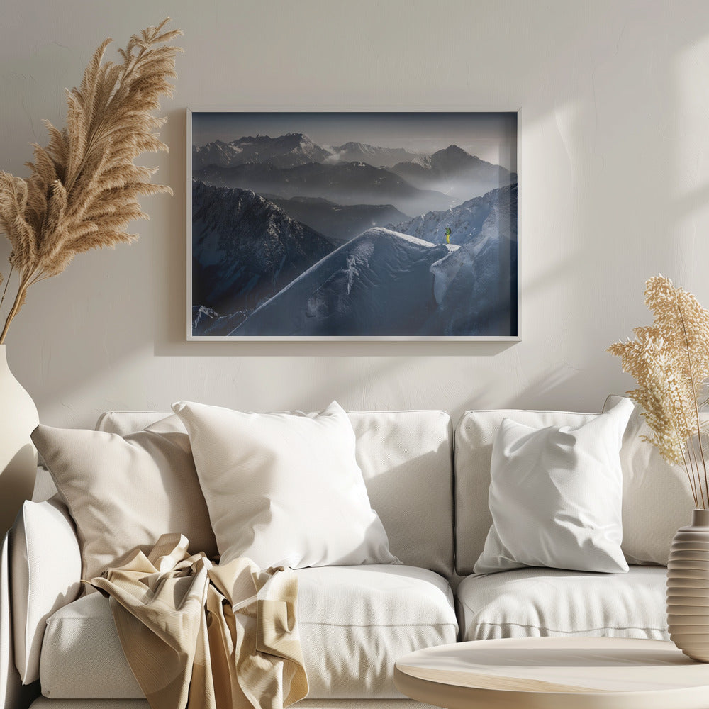 Hiljaiset hetket ennen laskeutumista | Julisteet - Taidevedokset