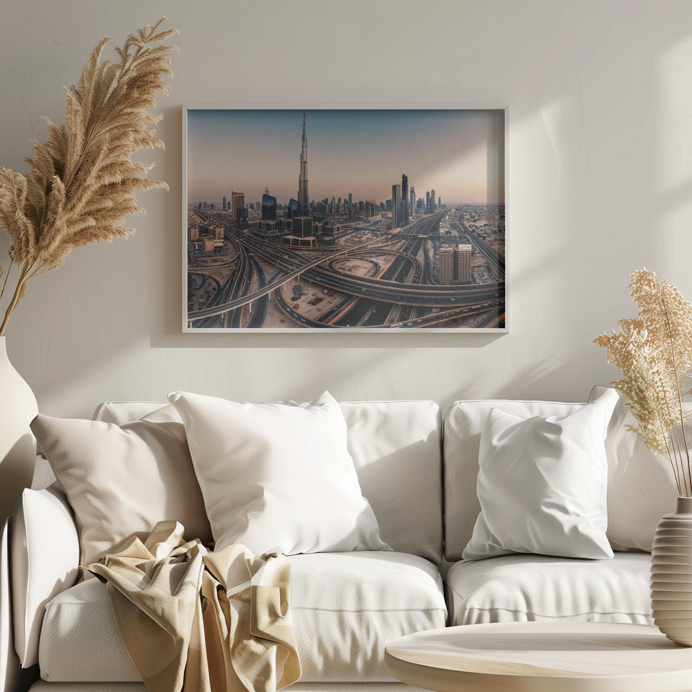 Dubai Skyline Panorama | Poster