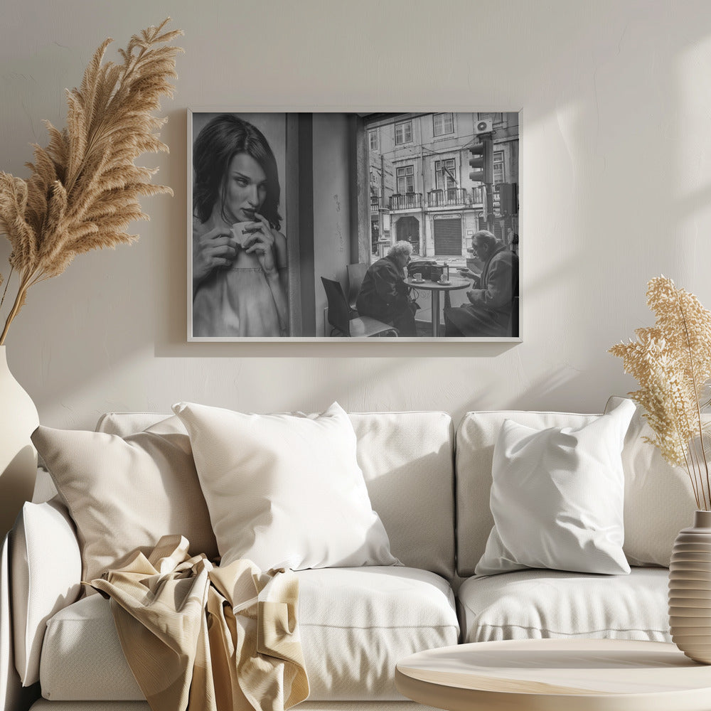 Conversaciones de café | Posters  - Impresiones de Arte